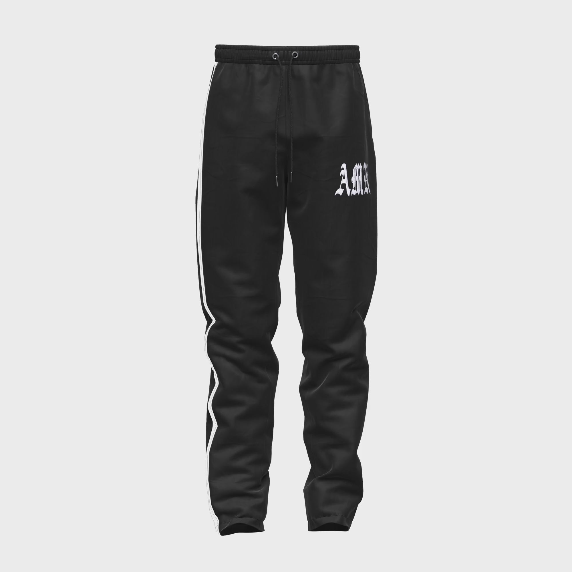 【oan】Nylon Patch Fleece Pants 467f77a6f32d416a97089717735996