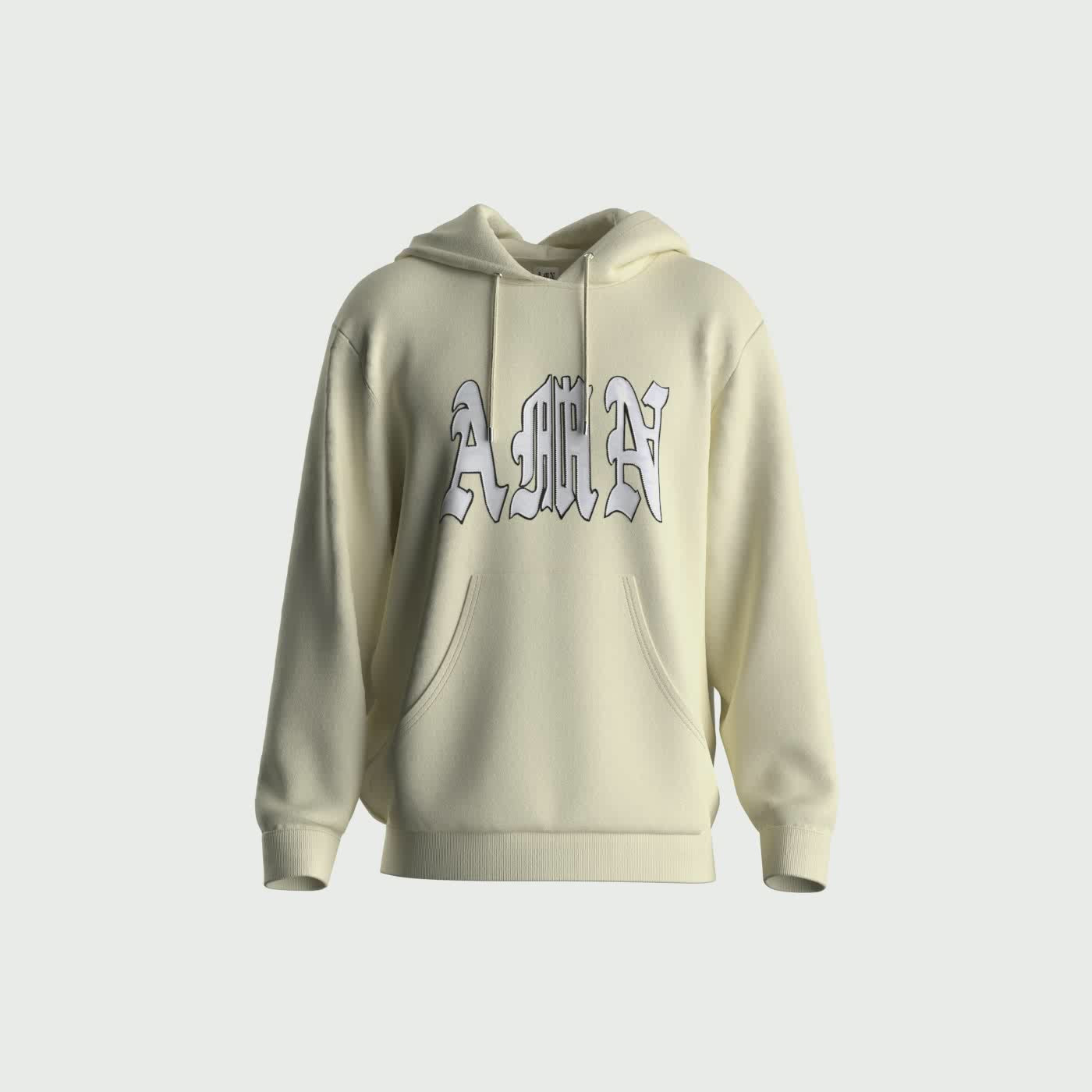 ★AMES-WORLDWIDE★SURROUNDING STAR RAGLAN HOODIE CREAM★人気 ☆AMES-WORLDWIDE☆SURROUNDING STAR RAGLAN HOODIE CREAM☆人気