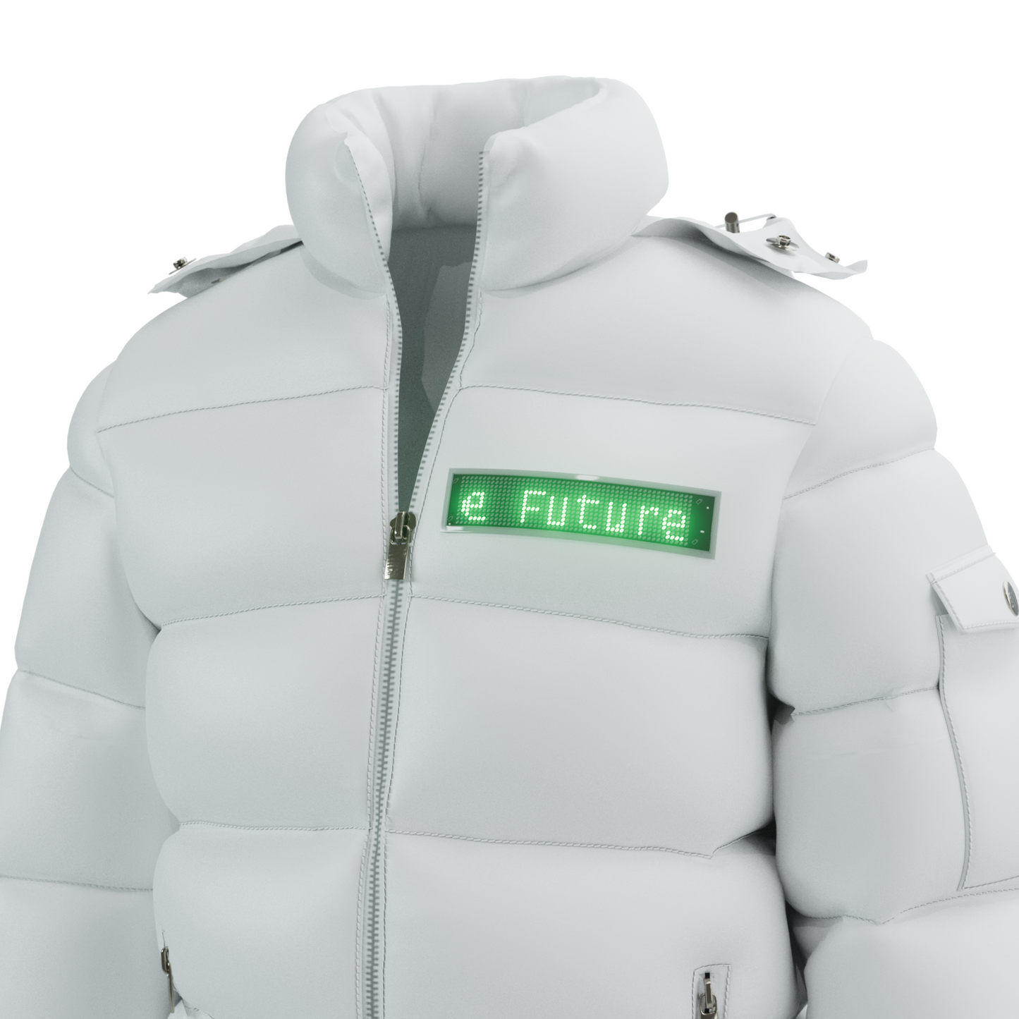 "THE FUTURE" Down Jacket
